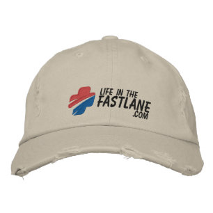 Brodée La vie dans le Casquette de voie rapide (lumière)