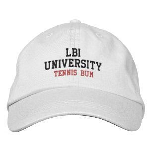 BRODÉE LBI UNIVERSITY MARDEMARKÉ CASQUETTE EMBROIDÉE