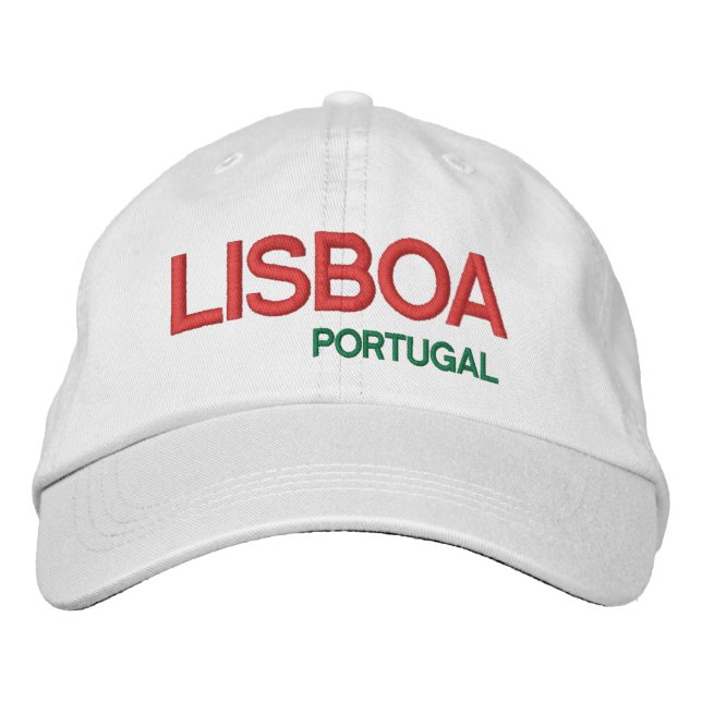 Brodée LISBOA PORTUGAL Casquette brodé (Devant)