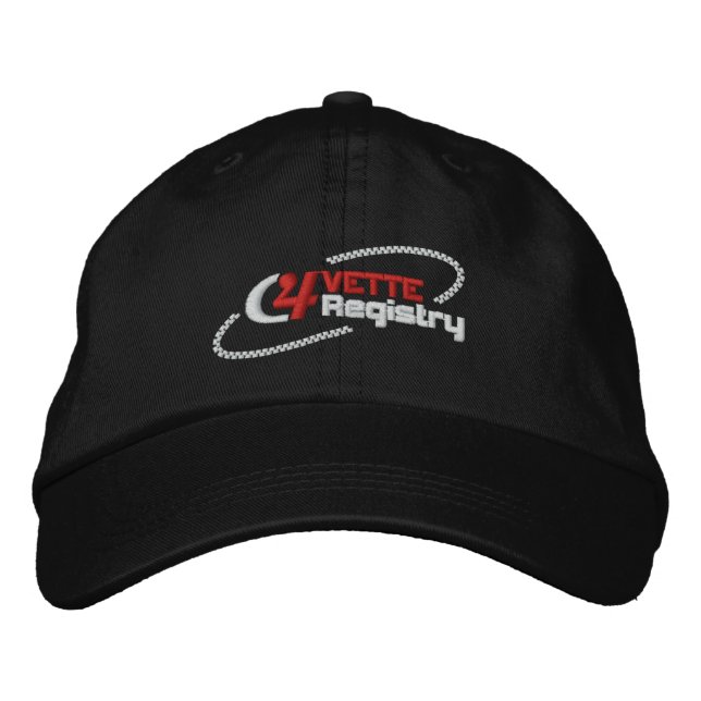 Brodée Logo C4VR brodé Casquette foncé (Devant)