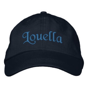 Brodée Louella Personnalisé Casquette de baseball brodé
