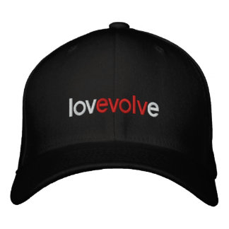 Brodée Love Evolve Casquette de laine brodé