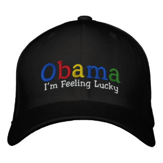 Brodée Lucky Barack Obama Casquette brodé