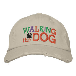 Brodée Marcher le Casquette de chien par SRF