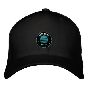 Brodée Moins De Bruit, Plus De Vie - Design Casquette Rét
