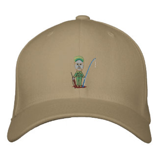 Brodée Mon Casquette de chasse à la pêche