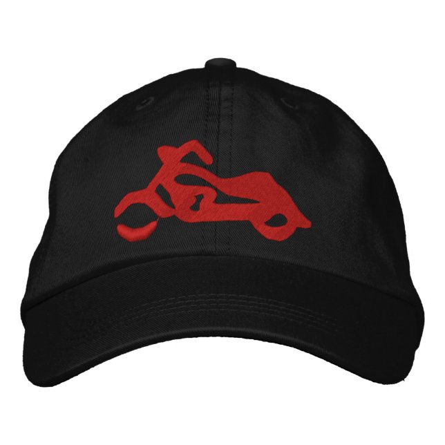 Brodée Mon Casquette moto (Devant)