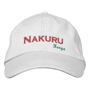 Brodée Nakuru - Casquette de baseball brodé du Kenya