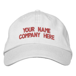 Brodée Nom de texte personnalisé Casquette votre Casquett