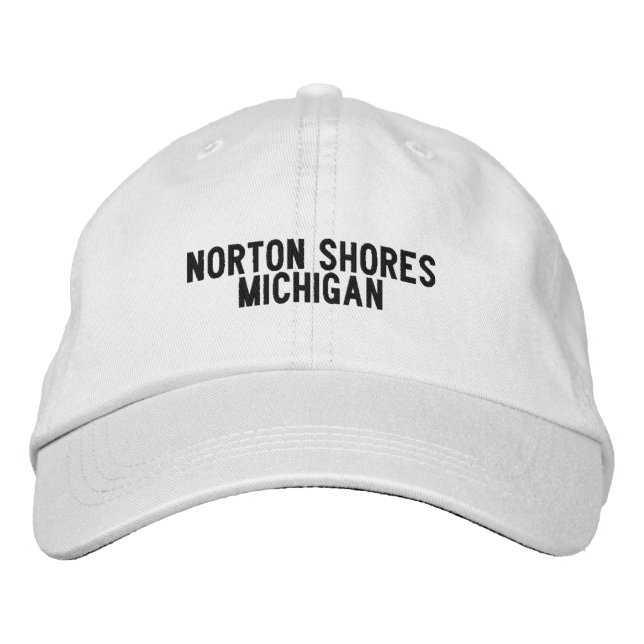 Brodée Norton Shores Casquette du Michigan (Devant)