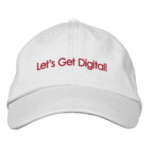 Brodée Obtenons du numérique ! - Casquette ajustable pers