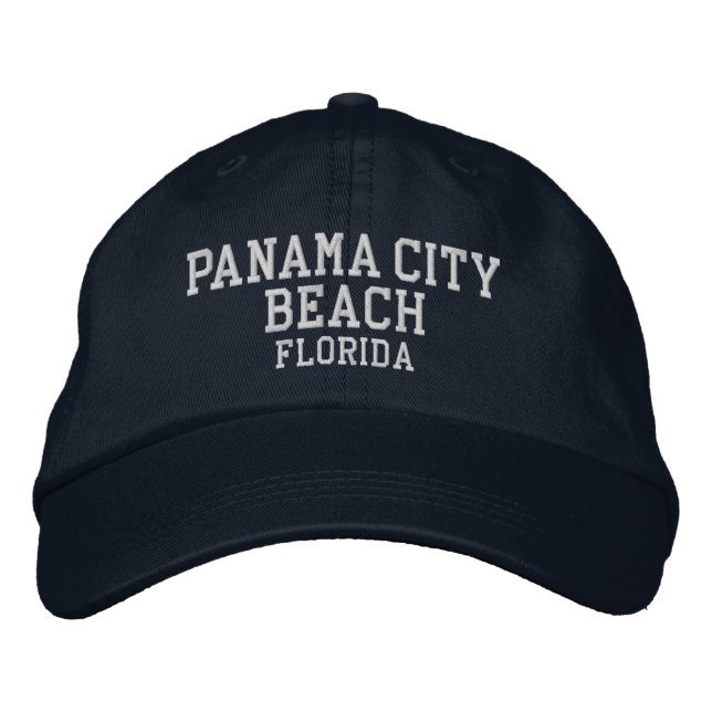 Brodée Panama City Florida Casquette de baseball brodé (Devant)