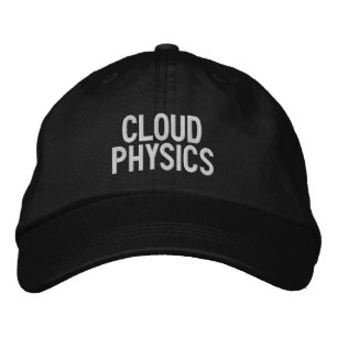 Brodée "Physique du nuage" Casquette brodé