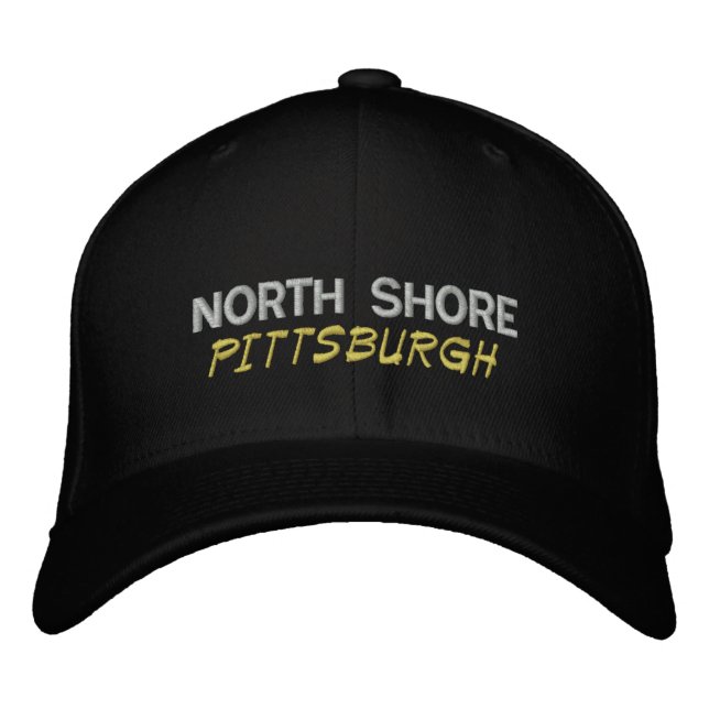 Brodée Pittsburgh North Shore Ball Casquette (Devant)