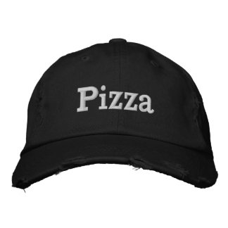 Brodée Pizza Casquette brodé