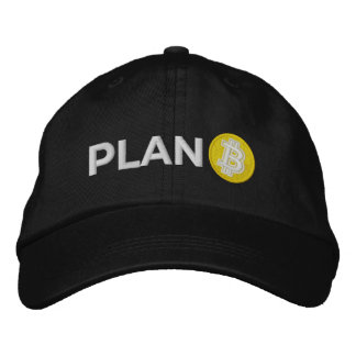 Brodée Plan B Casquette brodé Bitcoin