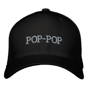 Brodée Pop Pop Grand-père Casquette de baseball brodé