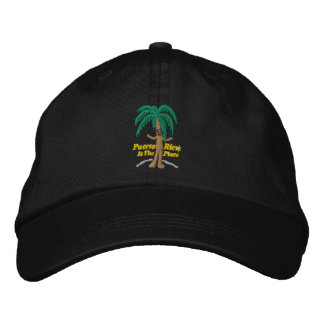 Brodée Porto Rico Est Le Casquette Brodé