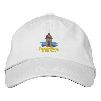 Brodée Porto Rico Est L'Endroit Du Casquette Brodé