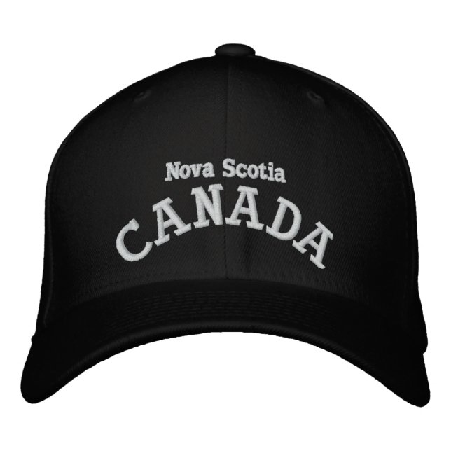 Brodée Provinces du Canada - Casquette brodé (Devant)