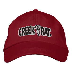 Brodée Rat de ruisseau   Casquette Creekrat Cartoons