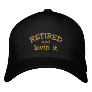 Brodée Retraité et l'aimer Casquette brodé