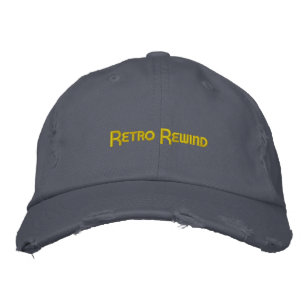 Brodée Retro Rewind Casquette (en panne)