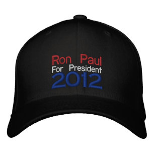 Brodée Ron Paul 2012 Casquette brodé