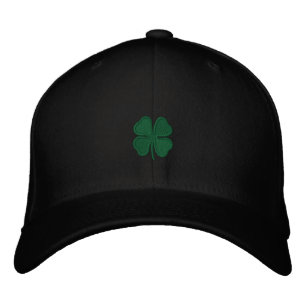 Brodée Saint Patrick's Day Broderie Clover Casquette masc