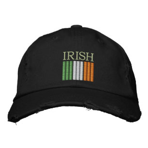 Brodée Saint Patrick's Day Irlande Casquette du drapeau