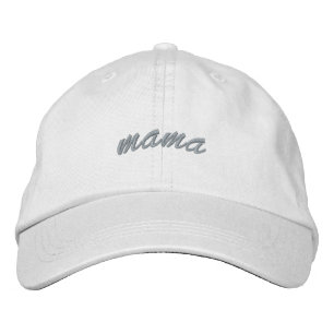 Brodée Script minimaliste Mama Casquette cadeau pour les 