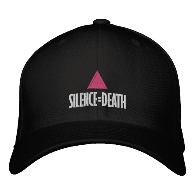 Brodée Silence = casquette de la mort (Devant)