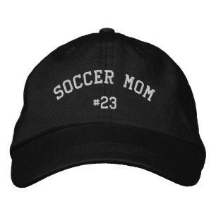 Brodée Soccer Maman mignonne Casquette brodé