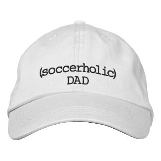 Brodée Soccerholic Papa Casquette réglable