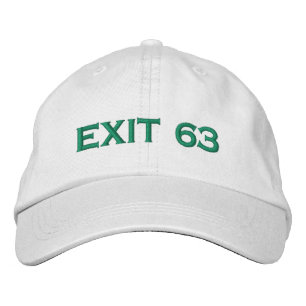 BRODÉE SORTIE 63 CASQUETTE