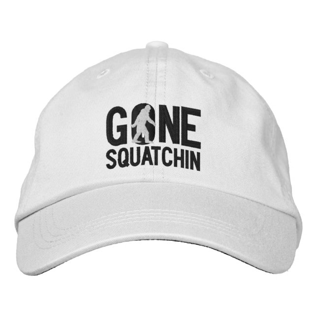 Brodée SQUATCHIN DE casquette brodé (Devant)