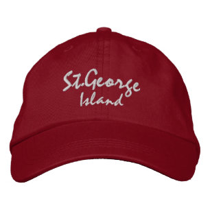 Brodée St. George Island Floride Casquette de baseball br