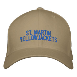 Brodée ST. Martin Yellowjackets casquette
