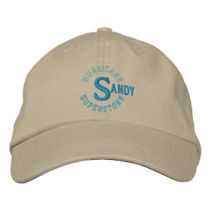 Brodée SUPERSTORM SANDY casquette