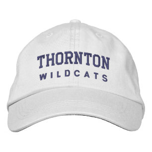 Brodée THORNTON W I L D C A T Casquette broyé