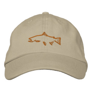 Brodée Tracker de truite en état de détresse Casquette - 