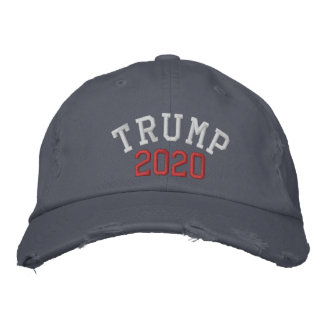 Brodée TRUMP 2020 - Casquette de soie désespérée