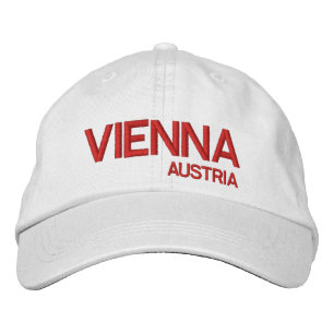 Brodée Vienne, Australie* Casquette de baseball blanc