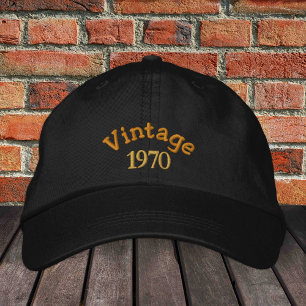 Brodée VINTAGE. casquette de baseball brodé 19xx /b'days