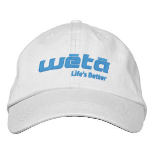 Brodée Voile mieux avec un Casquette brodé Weta