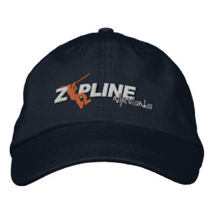 Brodée Zipline Nirvana Casquette brodé