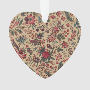 Broderie Florale Ancienne de Décoration d'Ameublem