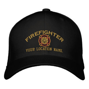 Broderie personnalisée Casquette de pompier
