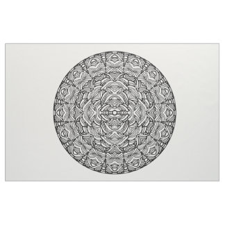 Brodez votre propre tissu abstrait de mandala