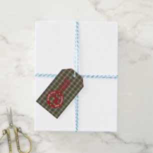 Brodie Hunting Weathered Scottish Clan Tartan Gift Tags
